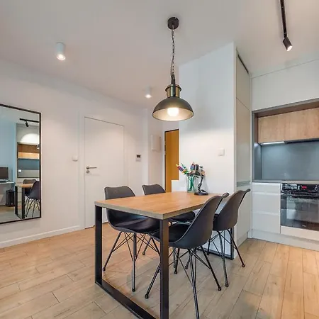 Nadmorski Navio Apartment Przy Plazy Gdaňsk Exteriér fotografie