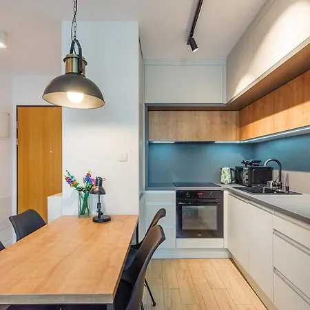 Nadmorski Navio Apartment Przy Plazy Gdaňsk Exteriér fotografie