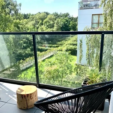 Nadmorski Navio Apartment Przy Plazy Gdaňsk Exteriér fotografie